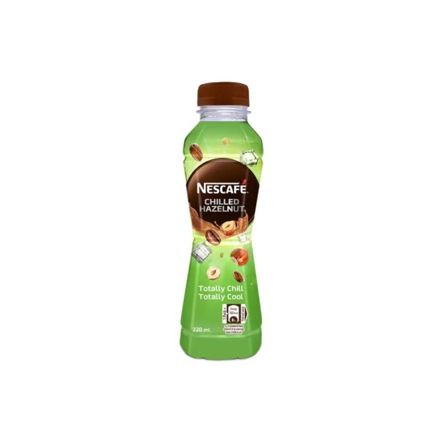 Nescafe Chilled Hazelnut bottle