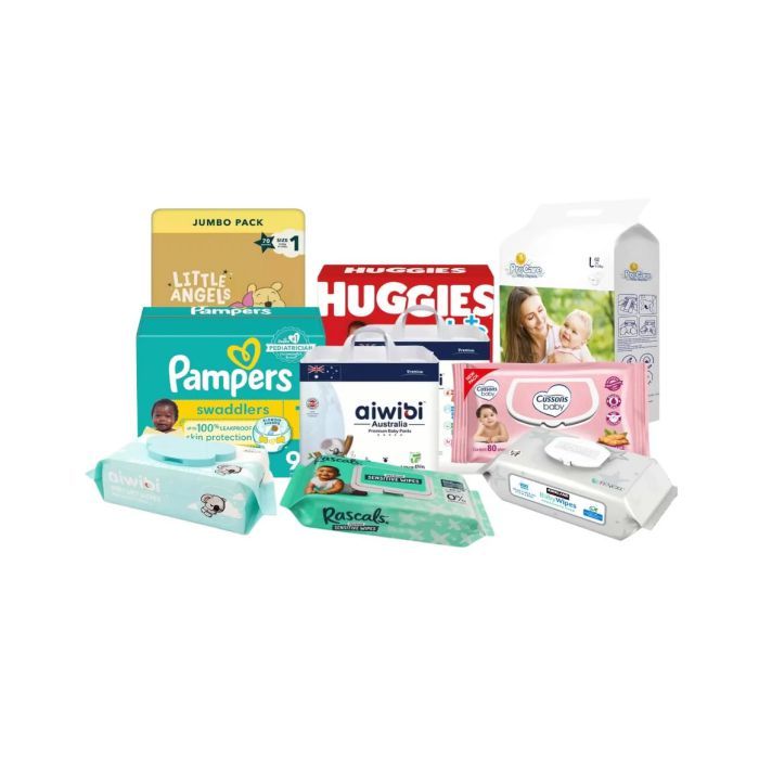 Baby Diapers & Wipes
