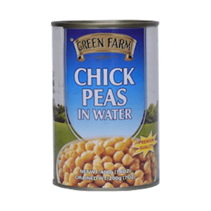 Green Farm Chick Peas in Water