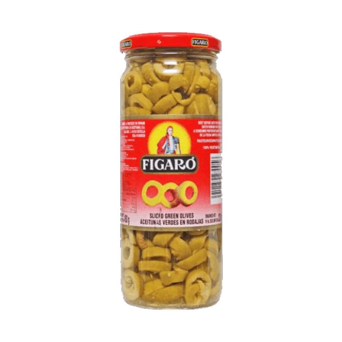 Figaro Sliced Green Olives