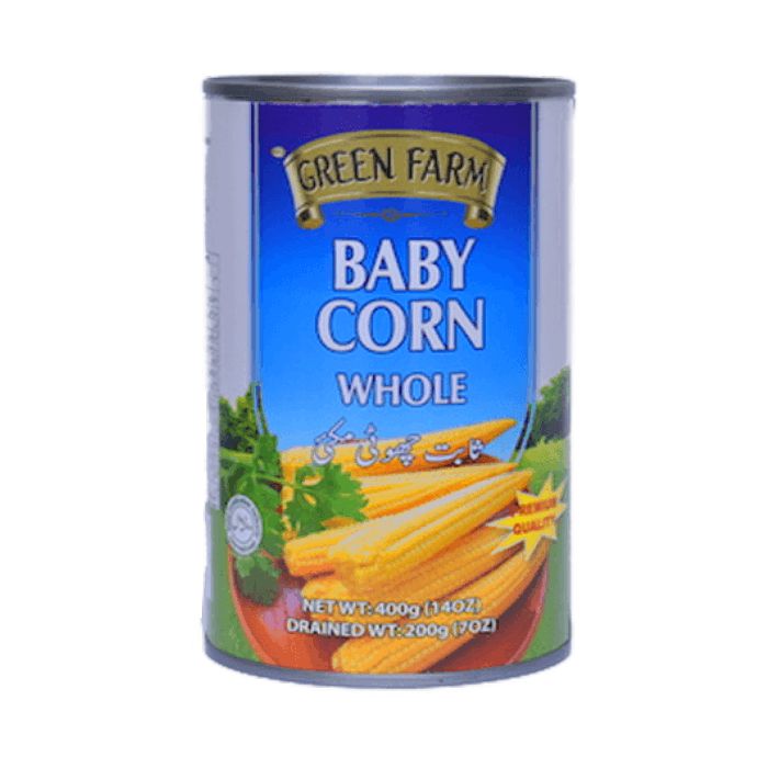 Green Farm Baby Corn Whole