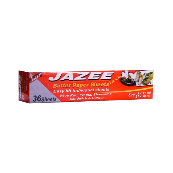 Jazee butter paper sheets