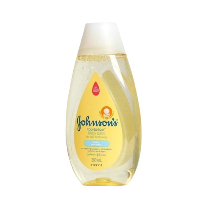 Johnson top to toe baby bath
