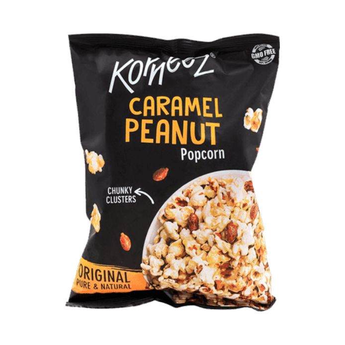 Korneez Caramel Peanut Popcorn