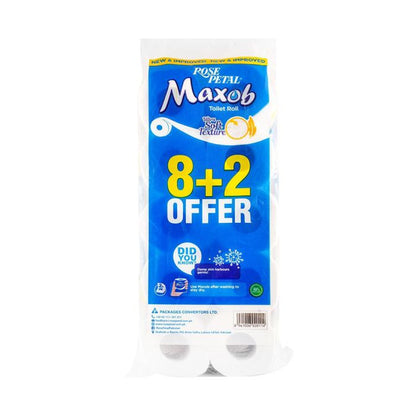 Rose Petal Maxob Toilet Roll